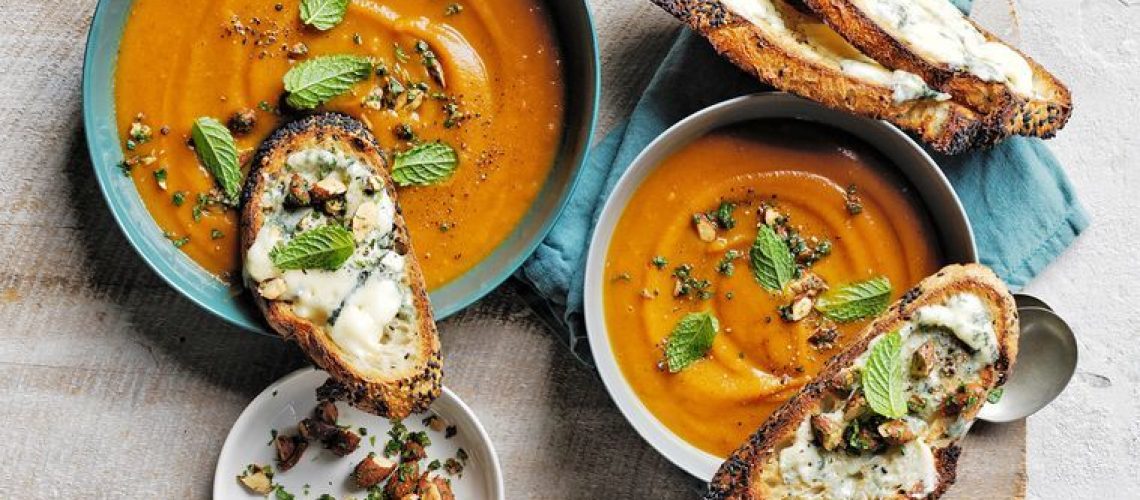 baked-sweet-potato-soup-with-blue-cheese-toast-77445-2 baked-sweet-potato-soup-with-blue-cheese-toast-77445-2